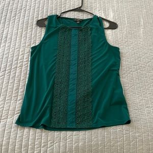 Green blouse